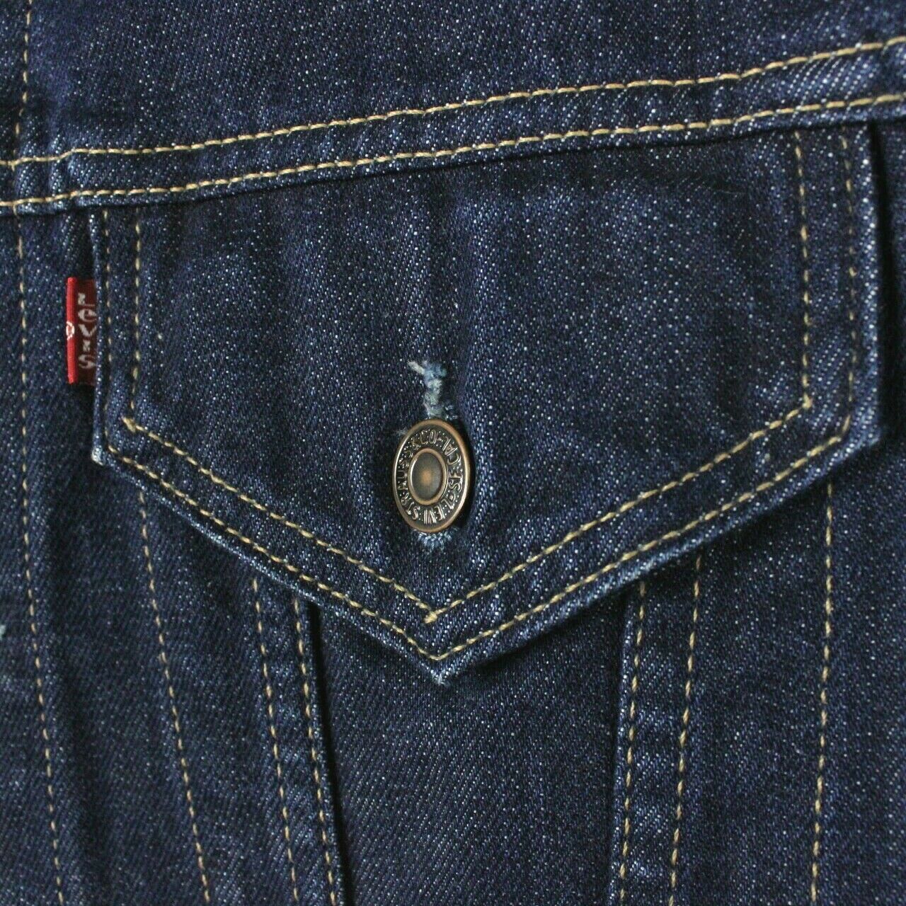 Vintage LEVIS Denim Jacket Blue | Small