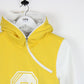 Womens ADIDAS Hoodie Yellow | XS