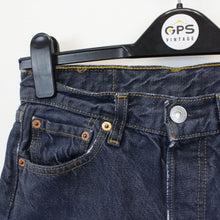 Load image into Gallery viewer, Womens LEVIS 501 Shorts Dark Blue | W26

