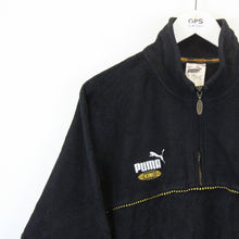 Load image into Gallery viewer, PUMA KING 90s 1/4 Zip Fleece Black | Medium
