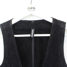 Load image into Gallery viewer, Womens Suede Vest Black | Small
