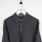 BURBERRY Polo Shirt Grey | Medium