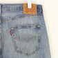 Mens LEVIS 501 Jeans Light Blue | W38 L30