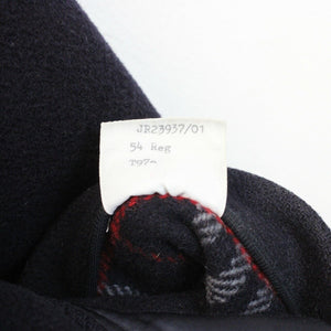 BURBERRYS 90s Wool Duffle Coat Navy Blue | XL