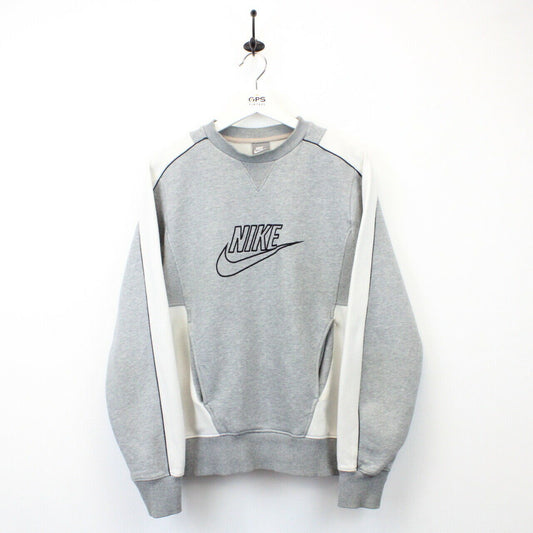 NIKE 00s Sweatshirt Grey | Medium