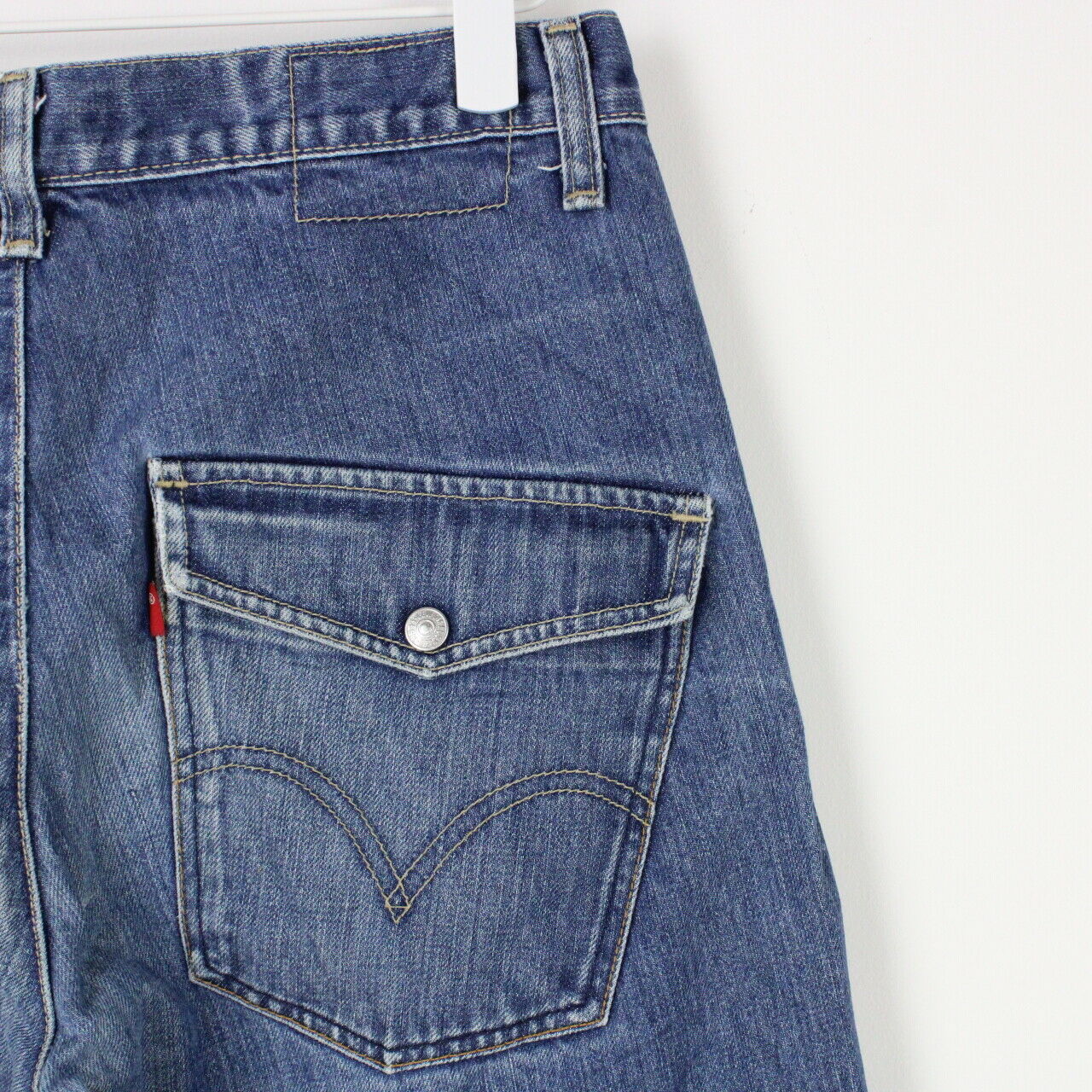 Mens LEVIS Engineered Jeans Mid Blue | W32 L30