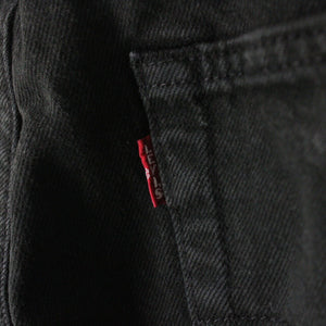 Mens LEVIS 501 Big E Jeans Black | W34 L32