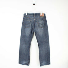 Load image into Gallery viewer, Mens LEVIS 501 Jeans Dark Blue | W33 L32
