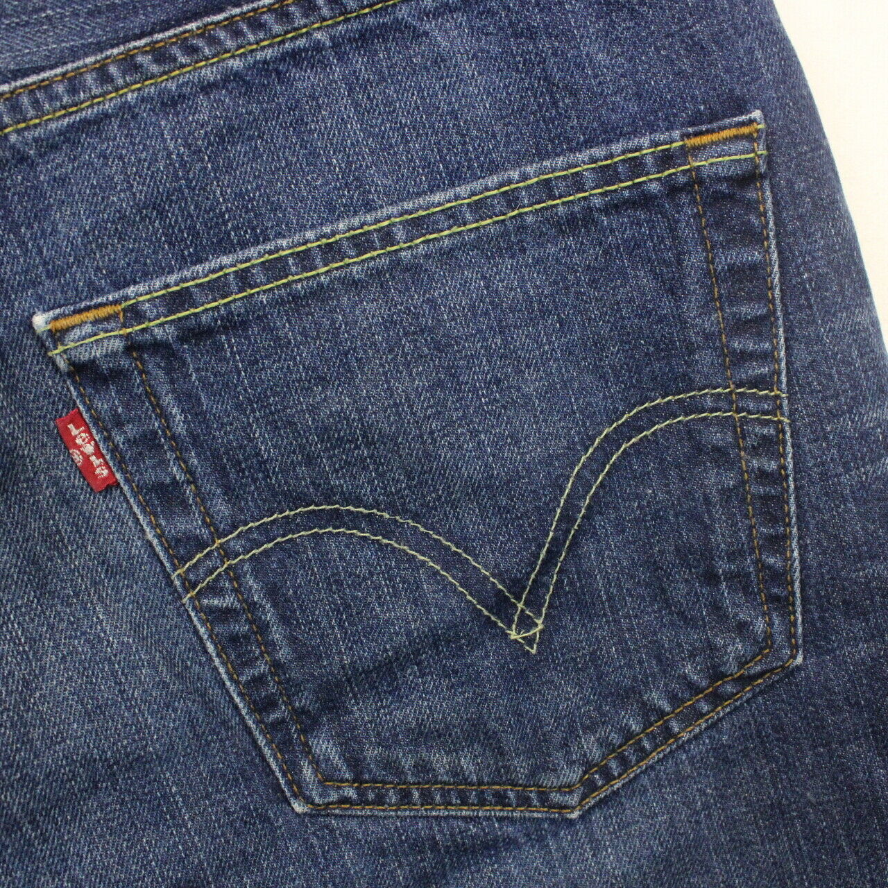Womens LEVIS 501 Shorts Dark Blue | W32