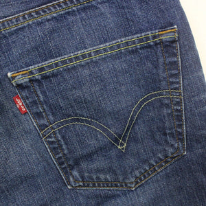 Womens LEVIS 501 Shorts Dark Blue | W32
