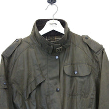 Load image into Gallery viewer, Womens BARBOUR Amelia Waxed Jacket Green | UK 20
