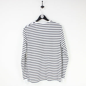 Mens FRED PERRY Long Sleeve T-Shirt White | Medium