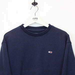 TOMMY HILFIGER Sweatshirt Navy Blue | Small