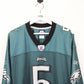 NFL REEBOK 00s Philadelphia EAGLES Jersey Green | Large