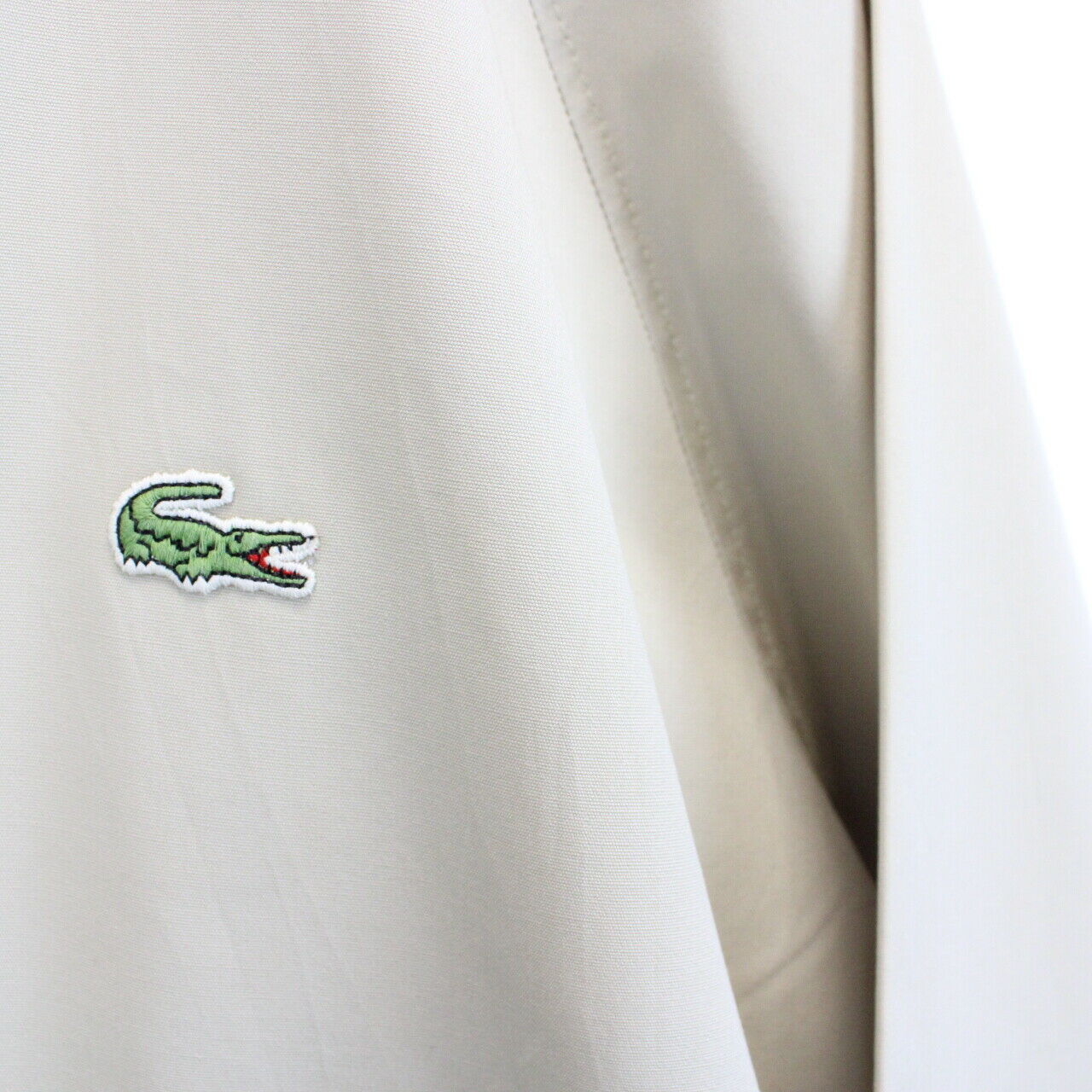 LACOSTE 90s Harrington Jacket Cream | Large