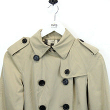 Load image into Gallery viewer, Womens BURBERRY Mac Trench Coat Beige | XS
