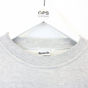 Womens REEBOK 90s Sweatshirt Grey | Small