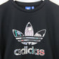 Womens ADIDAS ORIGINALS Sweatshirt Black | Small