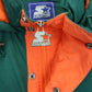 Vintage 90s STARTER Miami HURRICANES Jacket | XXL