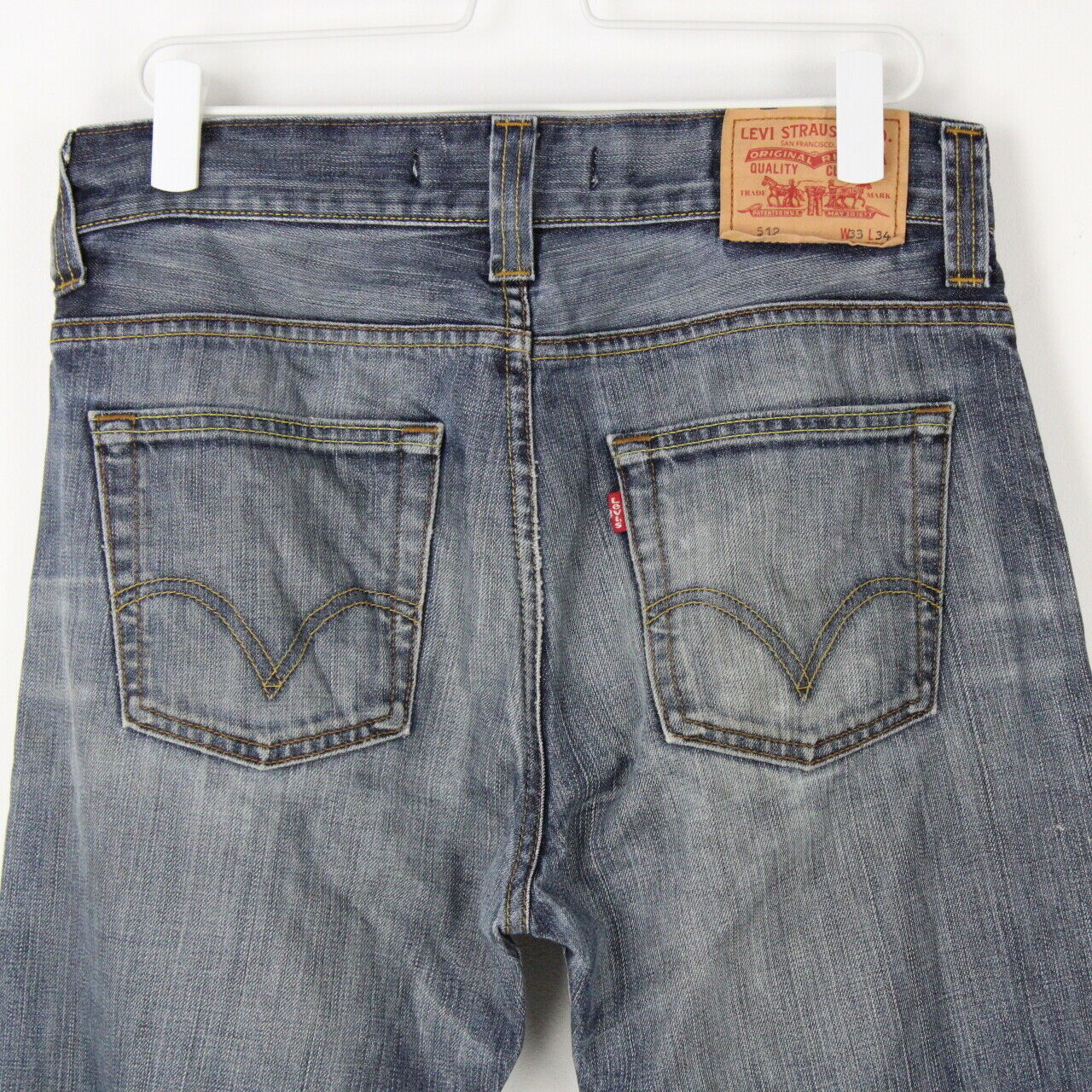 Mens LEVIS 512 Jeans Mid Blue | W33 L32