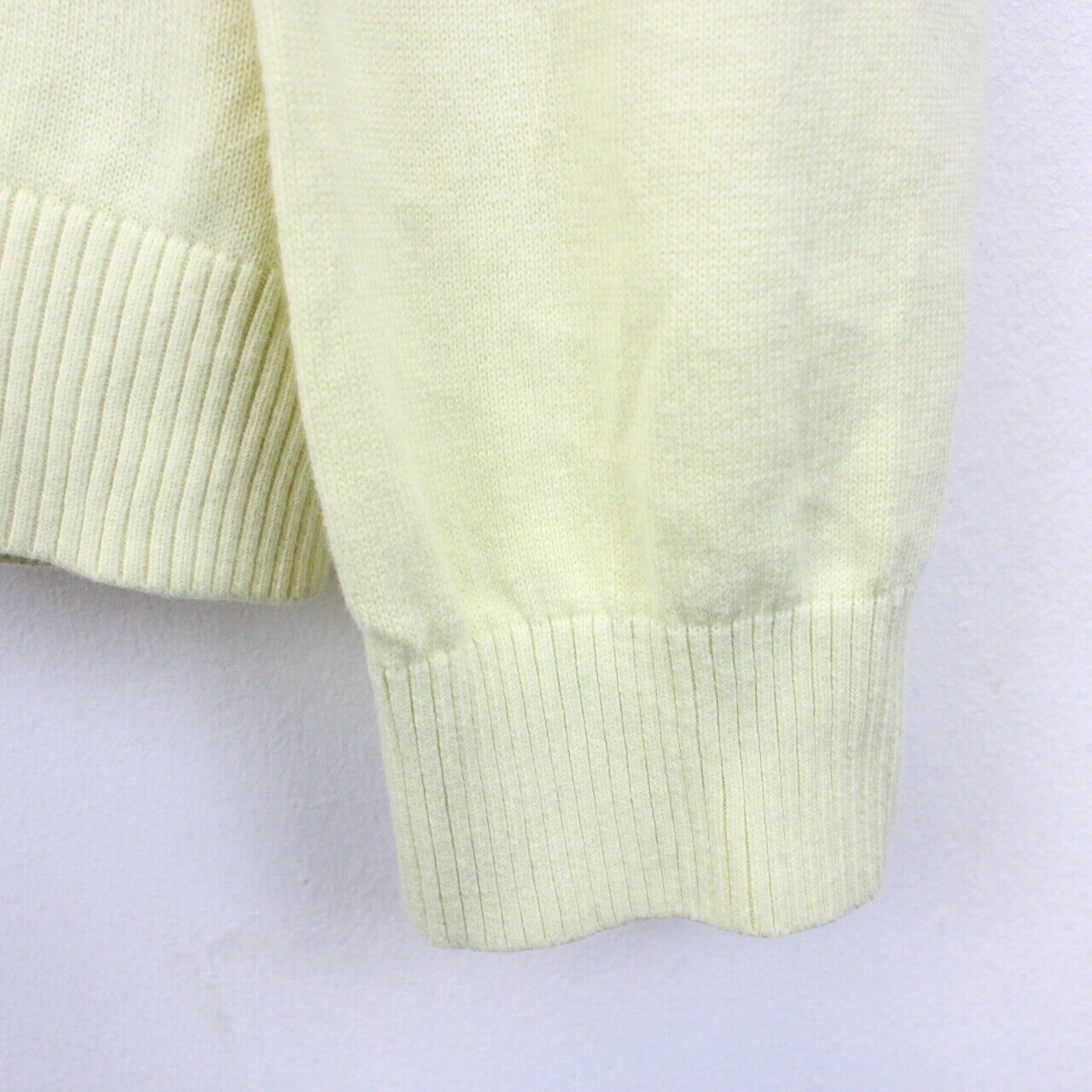 TOMMY HILFIGER Knit Sweatshirt Yellow | Large
