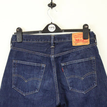 Load image into Gallery viewer, Womens LEVIS 501 Jeans Dark Blue | W32 L26

