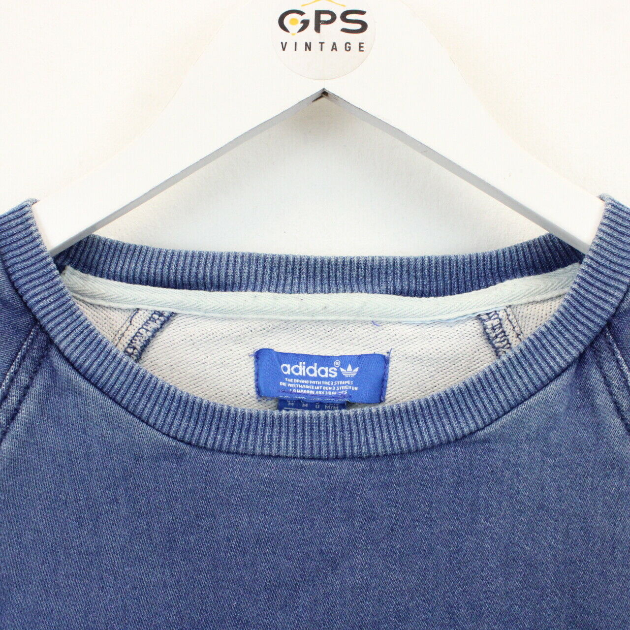 ADIDAS ORIGINALS Sweatshirt Blue | Medium