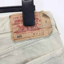 Load image into Gallery viewer, LEVIS 501 Jeans Beige | W36 L32
