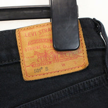 Load image into Gallery viewer, Womens LEVIS 501 S Big E Jeans Black | W32 L28
