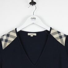 Load image into Gallery viewer, Womens BURBERRY LONDON T-Shirt Navy Blue | Medium
