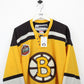 NHL REEBOK 00s Boston BRUINS Jersey Yellow | XL