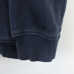Womens FILA Hoodie Navy Blue | Medium