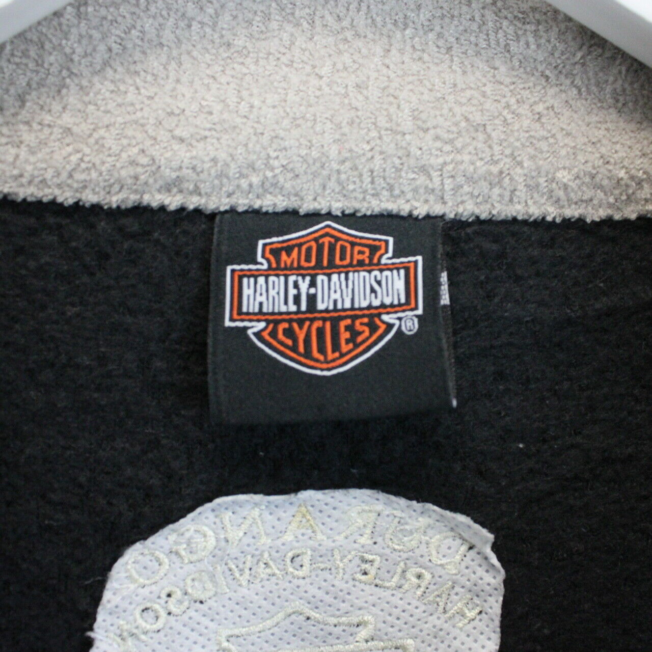 HARLEY DAVIDSON 90s 1/4 Zip Fleece Black | XXL