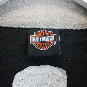 HARLEY DAVIDSON 90s 1/4 Zip Fleece Black | XXL