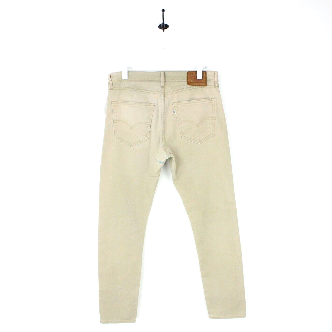 Mens LEVIS 512 Jeans Beige W33 L30 GPS Vintage