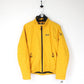 Mens JACK WOLFSKIN Bomber Jacket Yellow | Small