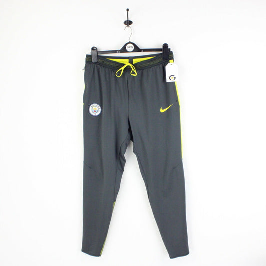 Mens NIKE MANCHESTER CITY FC Joggers Grey | Large