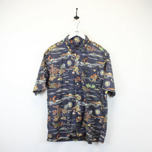 RALPH LAUREN Hawaiian Shirt Multicolour | Large