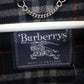 BURBERRYS 90s Wool Duffle Coat Navy Blue | Large