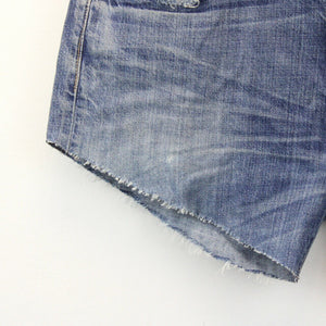 Womens LEVIS 501 Shorts Mid Blue | W36