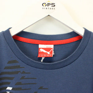 PUMA T-Shirt Navy Blue | Medium