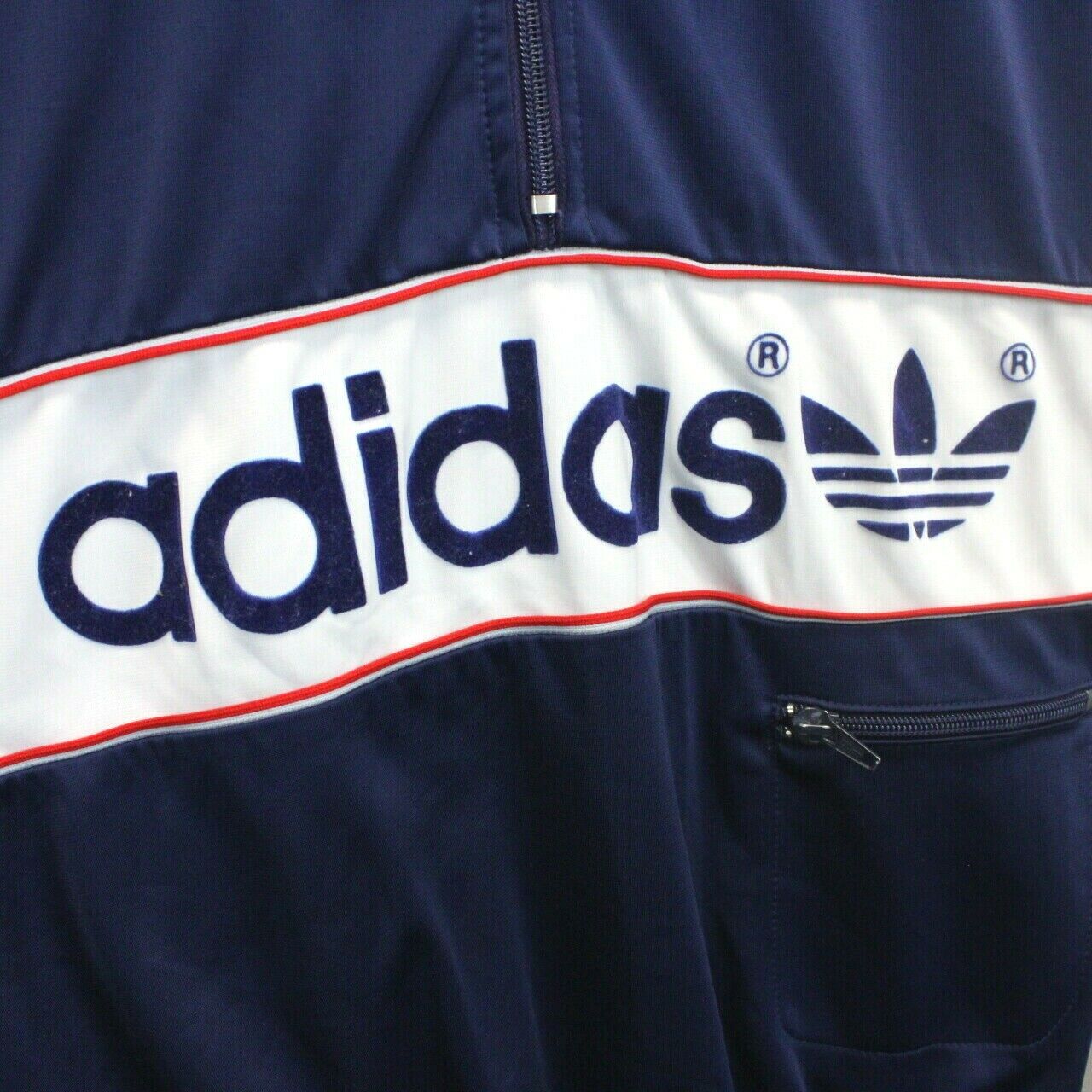 ADIDAS 80s Track Top Navy Blue | XS