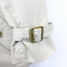 Load image into Gallery viewer, Womens BURBERRY Mac Trench Coat Beige | Small
