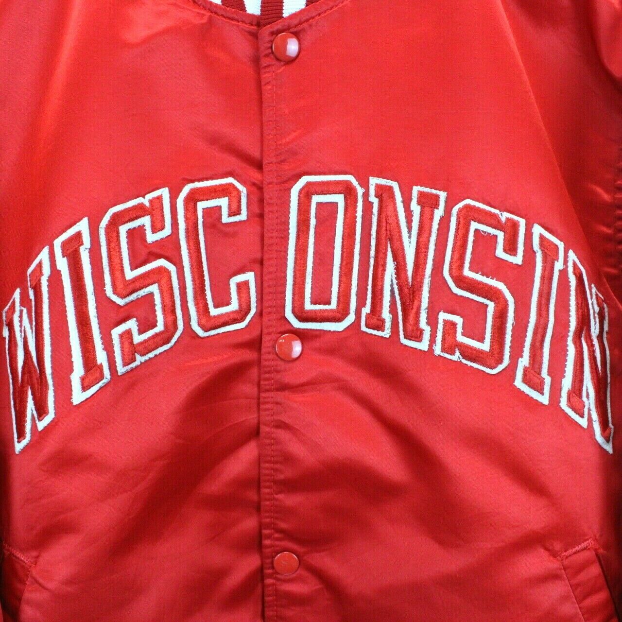 STARTER 90s Wisconsin BADGERS Jacket | Medium