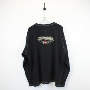HARLEY DAVIDSON 00s Sweatshirt Black | XXL