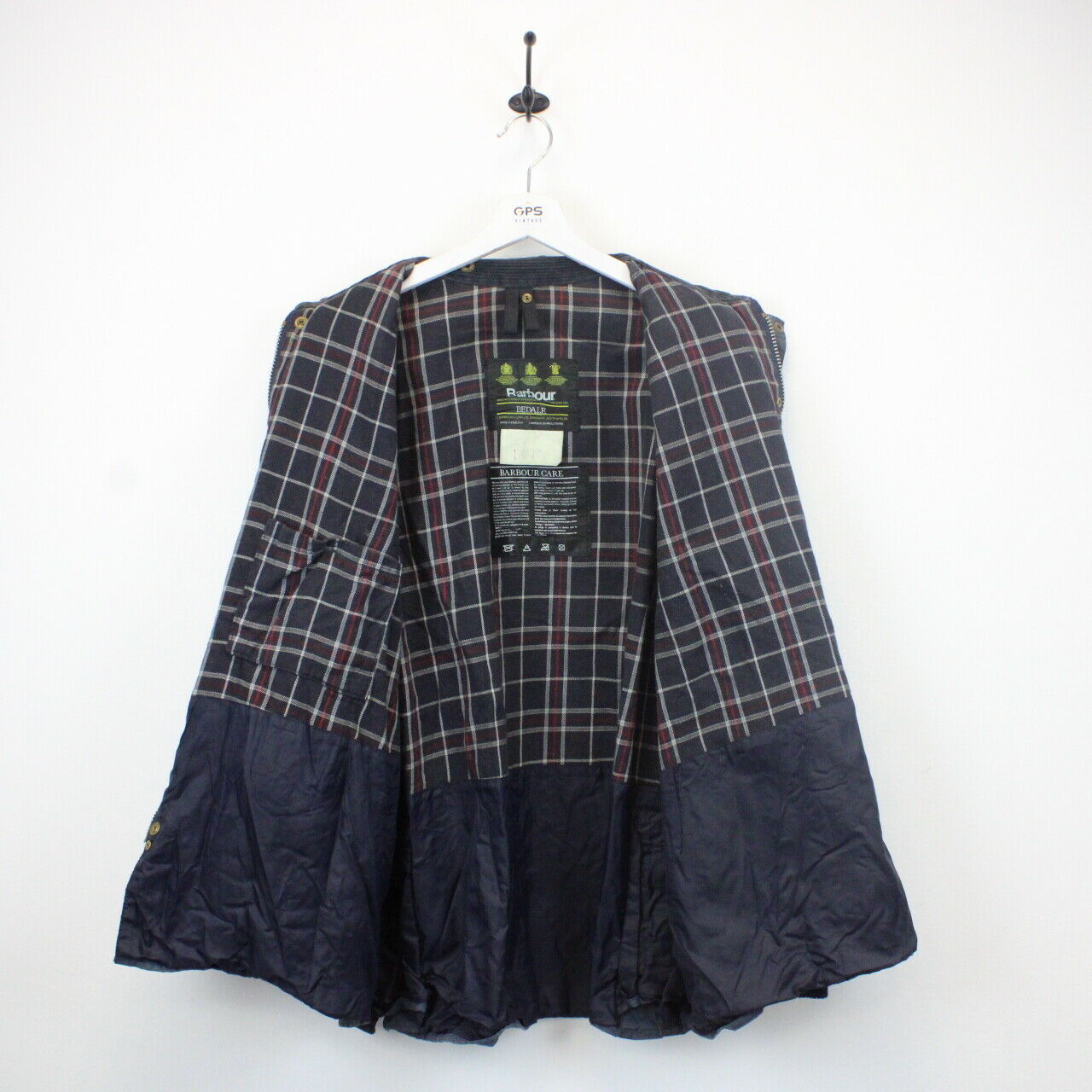 BARBOUR Bedale Waxed Jacket Blue | Large