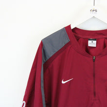 Load image into Gallery viewer, NIKE 1/4 Zip T-Shirt Red | Large
