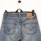 Womens LEVIS 501 Jeans Mid Blue | W31 L30