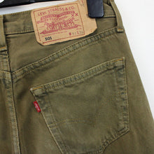 Load image into Gallery viewer, LEVIS 501 Jeans Green | W31 L32

