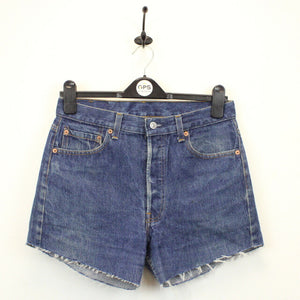 Womens LEVIS 501 Shorts Dark Blue | W30